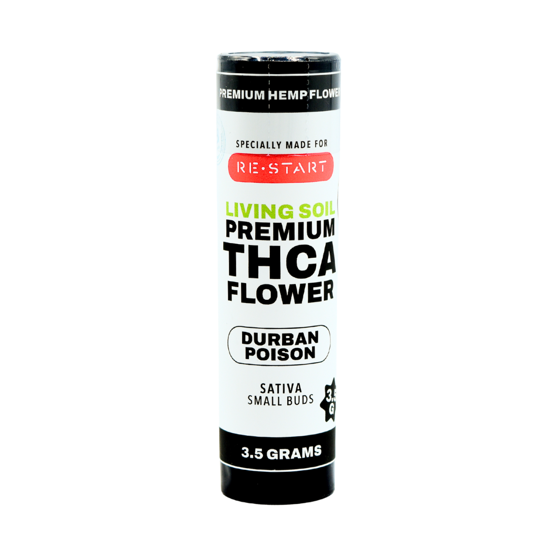 Premium THCA Flower Smalls 3.5G (S) Durban Poison